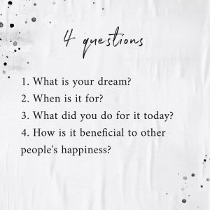 4 questions dreams_Red Fairy Project